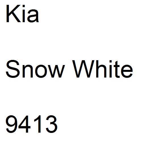 Kia, Snow White, 9413.